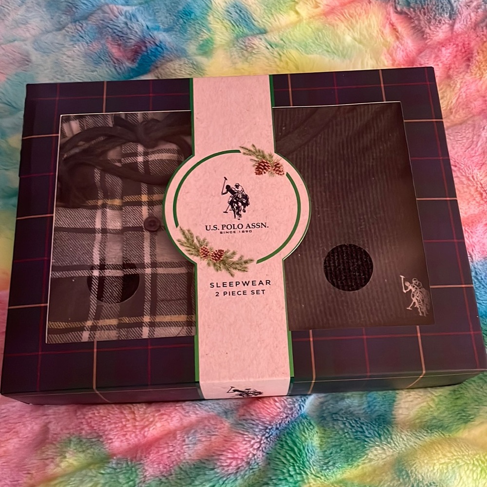 Men’s U.S. Polo Assn. 2 Piece Sleepwear Set